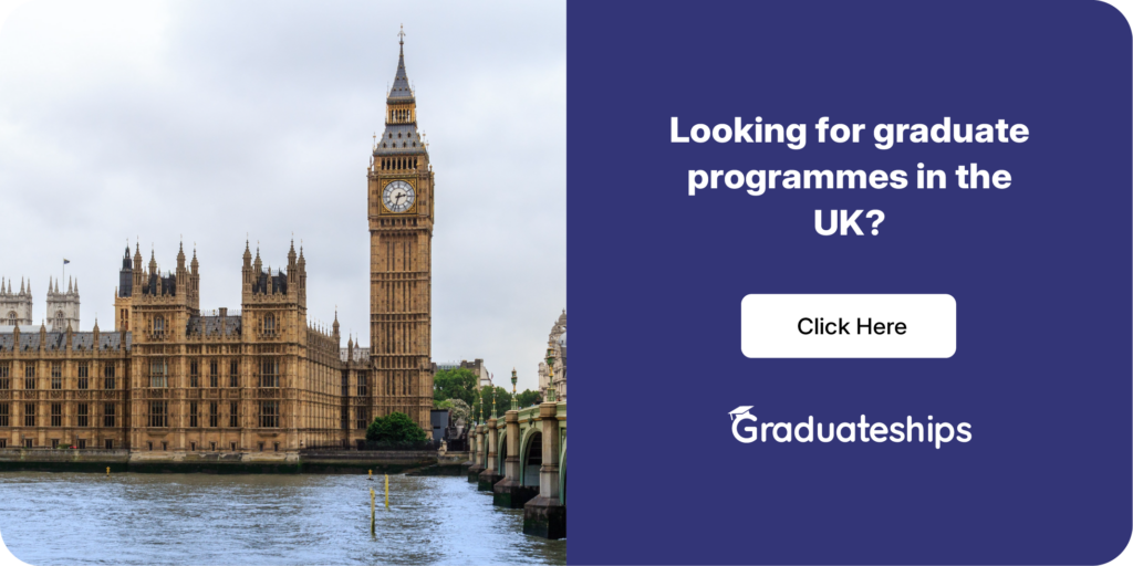 top graduate programmes in uk